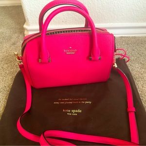 Kate spade pink mini bag